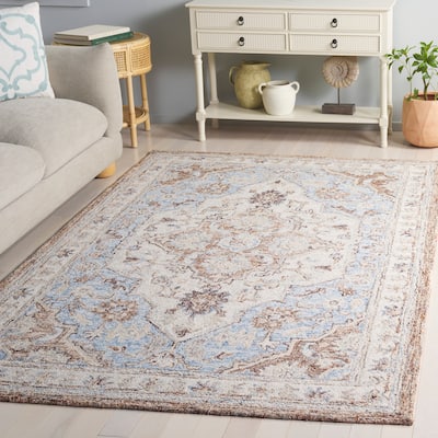 SAFAVIEH Handmade Metro Feta Wool Rug