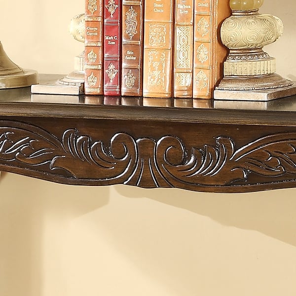 Shop Furniture Of America Nist Traditional Cherry Solid Wood Sofa
