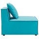 preview thumbnail 36 of 38, Saybrook Outdoor Patio Upholstered 8-Piece Sectional Sofa