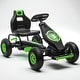 preview thumbnail 3 of 16, Kids Pedal Go Kart Ride-On Toy with Adjustable Seat, Suspension, Hand Brake & Rubber Wheels, for Ages 5-12, 110 lbs Capacity