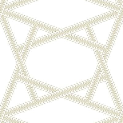 NextWall Crossroads Geo Peel and Stick Wallpaper