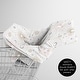 preview thumbnail 4 of 4, Sweet Jojo Designs Star and Moon Girl 5 in 1 Baby Car Seat Nursing Cover Pink Gold Grey Celestial Sky Stars Shabby Chic