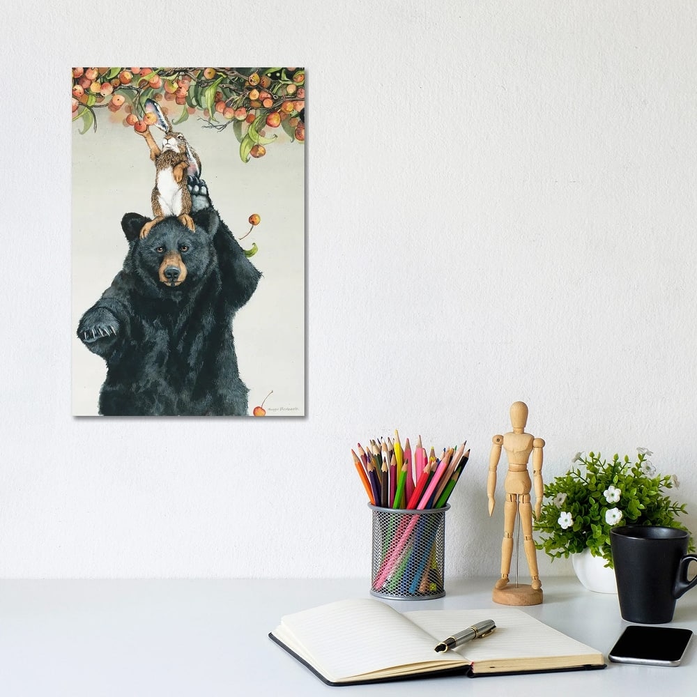 iCanvas "Bearing Bunnies" by Maggie Vandewalle Canvas Print