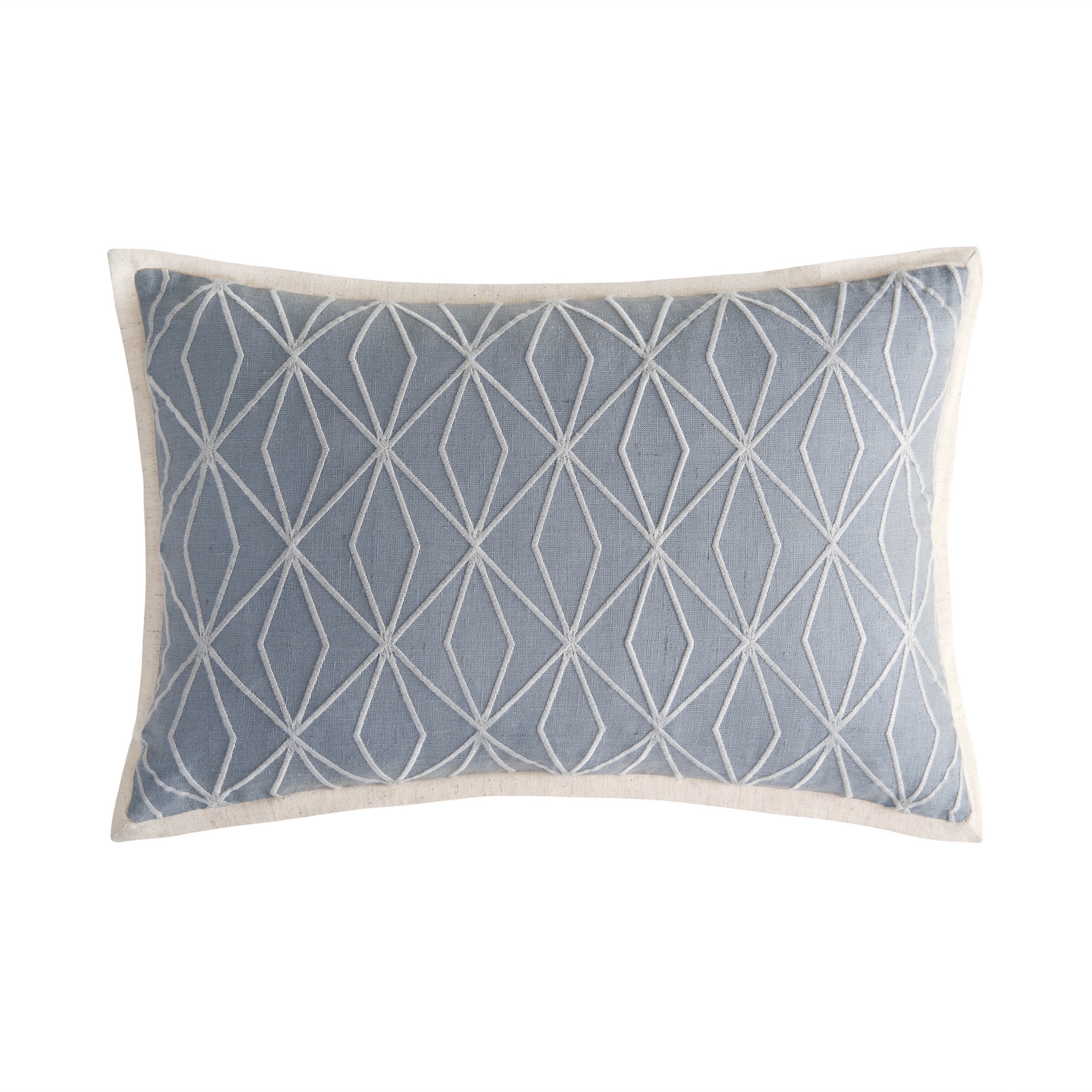 Waterford Aretha Blue Moon 12" X 18" Decorative Pillow