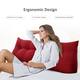 WOWMAX Large Reading Wedge Headboard Pillow for Bed Rest Back Support