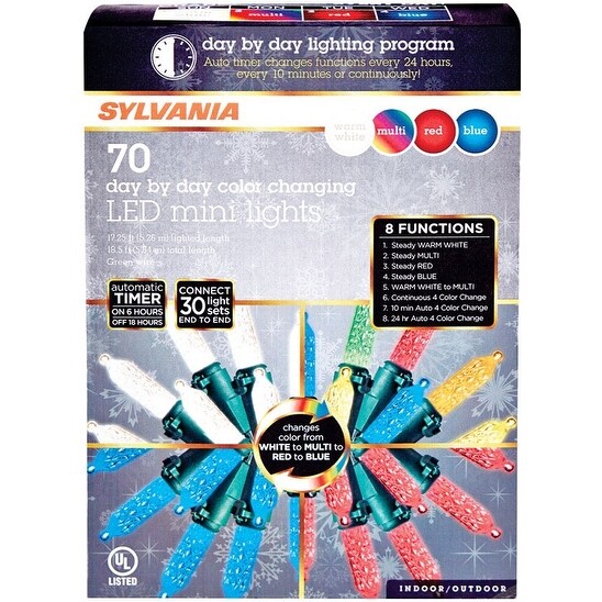 Sylvania 70 led mini lights 2025