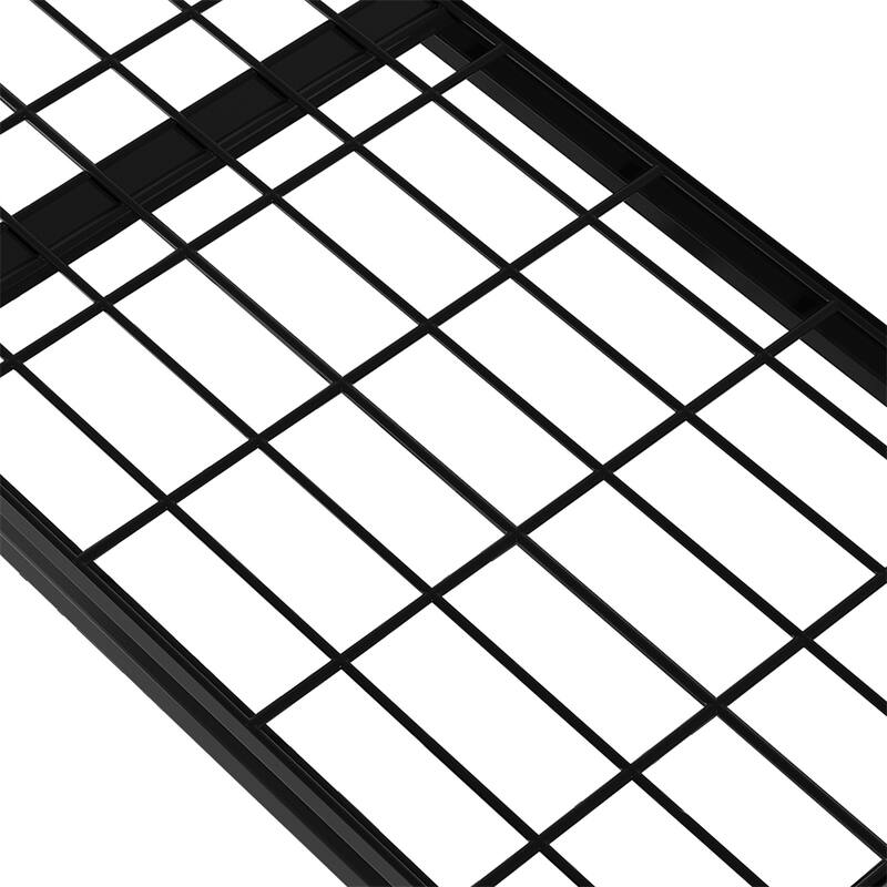 72"H 5-Tier Adjustable Heavy Duty Shelving Metal Mesh Storage Rack
