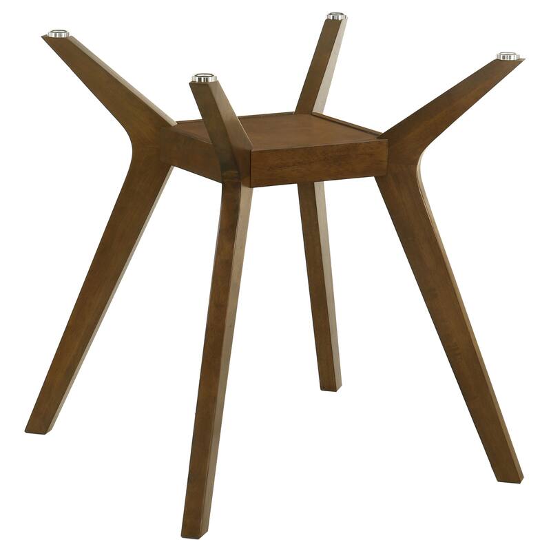 Paxton Square Wood Counter Height Dining Table Base Brown - Brown