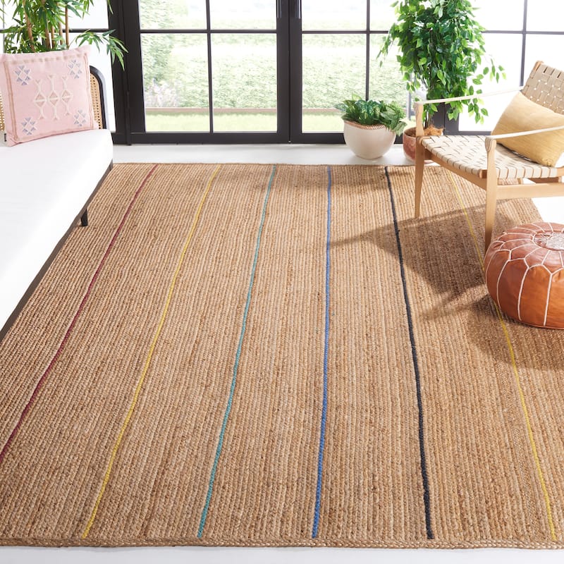 SAFAVIEH Natural Fiber Idabelle Farmhouse Jute Rug