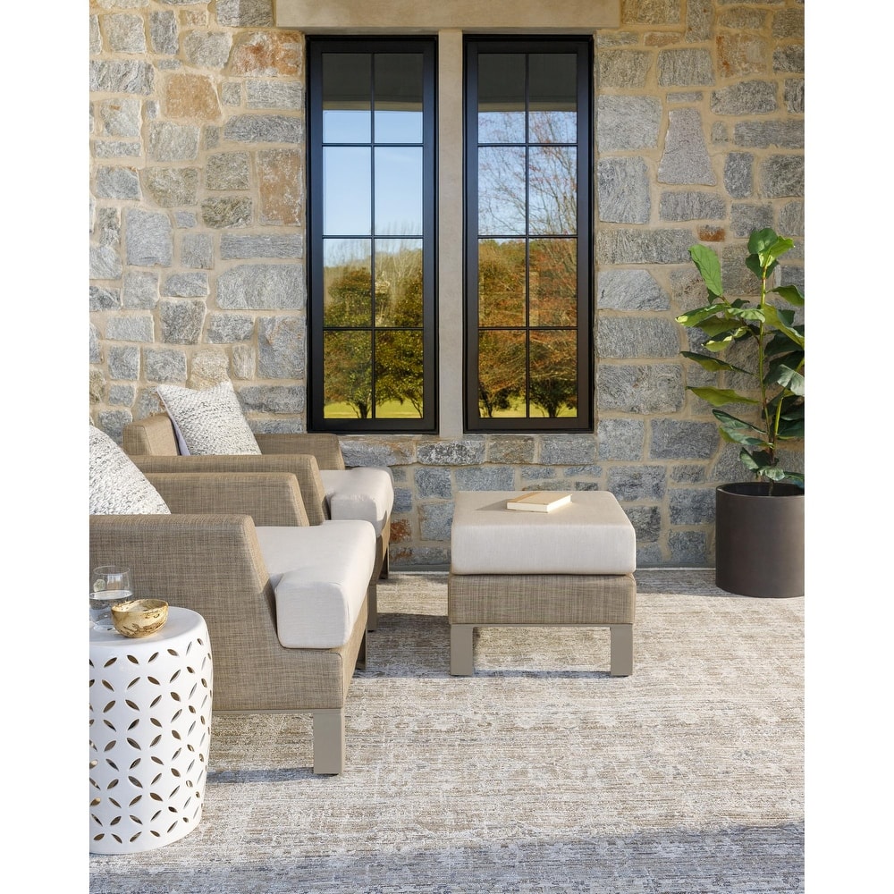 Becki Owens x Livabliss Margaret Indoor/Outdoor Washable Area Rug