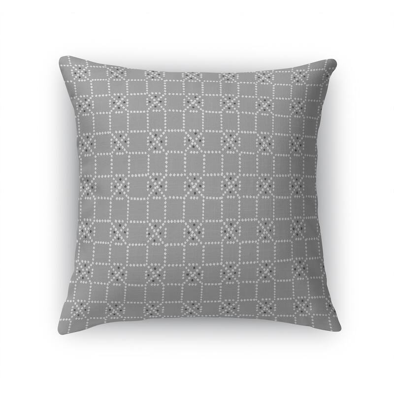 CHECKED GREY Accent Pillow by Kavka Designs Bed Bath & Beyond 38088392