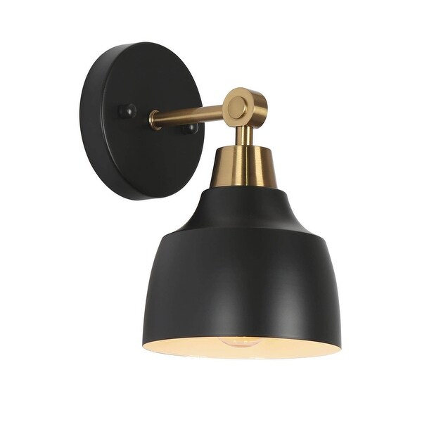 Black brass sconce outlet