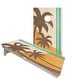 preview thumbnail 1 of 4, Surf Board Palms Surf Board Regulation 2x4 Cornhole Board Set All-Weather - Include Carrying Case