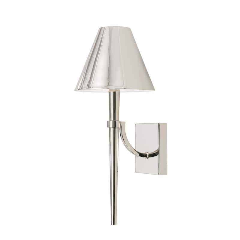 Holden 1-light Wall Sconce - Polished Nickel