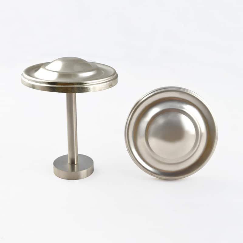 2 Pcs Curtain Holdback for Curtains Wall Mounted Metal Drapery Hook for Door Window Treatment- By Deco Window