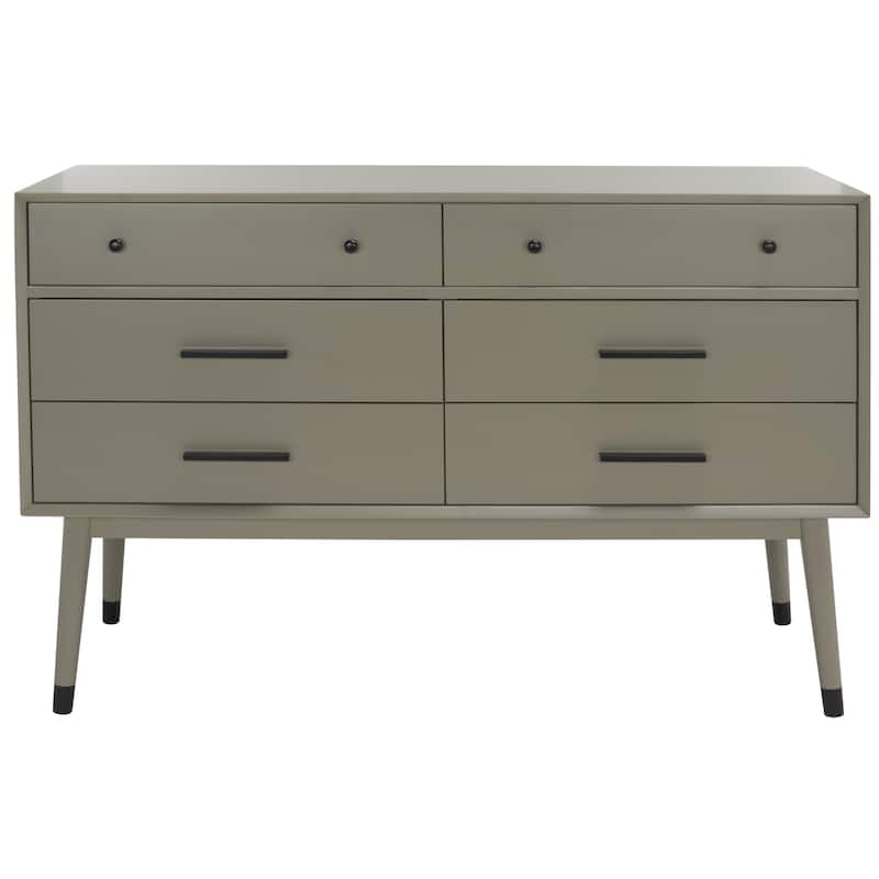 SAFAVIEH Couture Zack 6-Drawer Wood Dresser