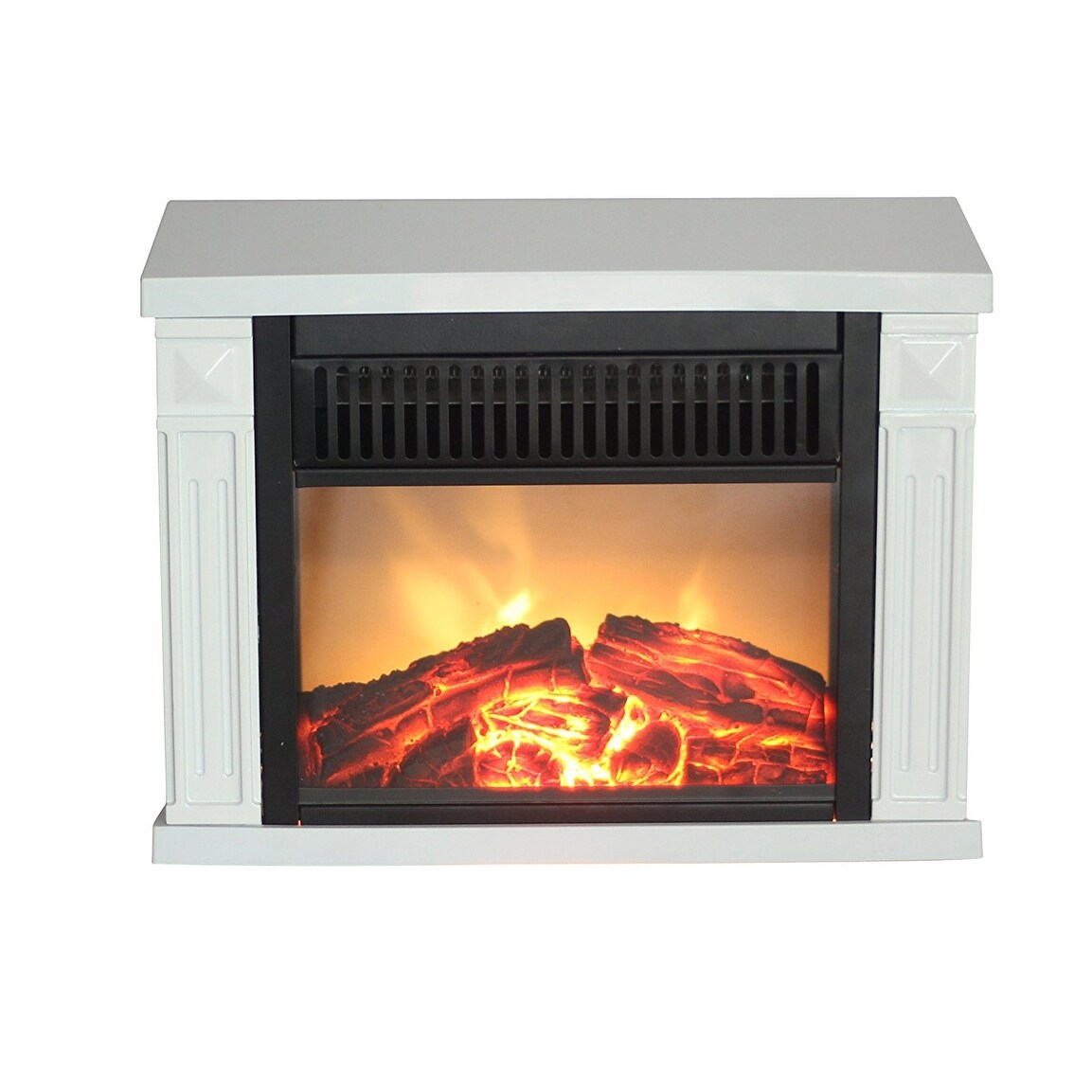 Shop World Marketing Emf162 Comfort Glow The Mini Hearth Electric Fireplace White Overstock 15913070