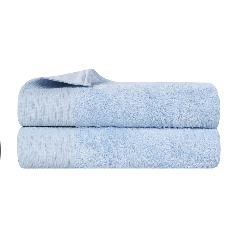 Superior Bamboo Rayon Cotton Blend Bath Sheet Soft Absorbent Luxury Towel-image