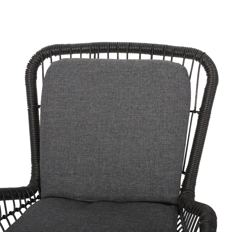 Patio Chair with Cushions (Set of 2)