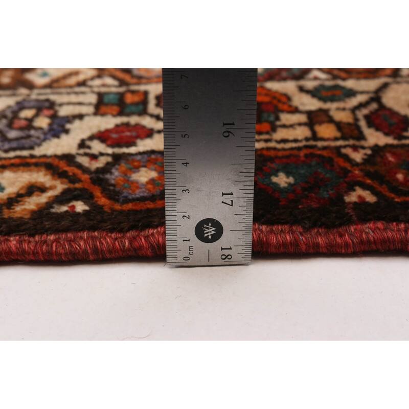 ECARPETGALLERY Hand-knotted Anadol Red Wool Rug - 3'11 x 13'5