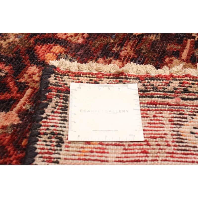 ECARPETGALLERY Hand-knotted Andelz Navy Wool Rug - 3'5 x 10'2