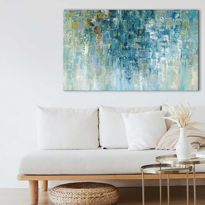 "I Love the Rain" by Nan Print on Canvas