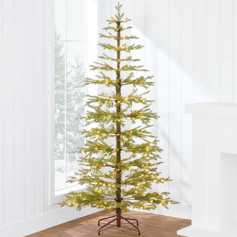 Pre-Lit Sparse Christmas Tree w/ 2-in-1 LED Lights