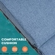 preview thumbnail 4 of 35, Outdoor Adjustable Patio Chaise Lounge Chair with Cushion Beach Poolside