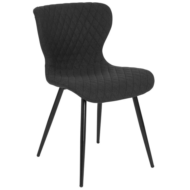 Contemporary Vinyl Upholstered Chair
