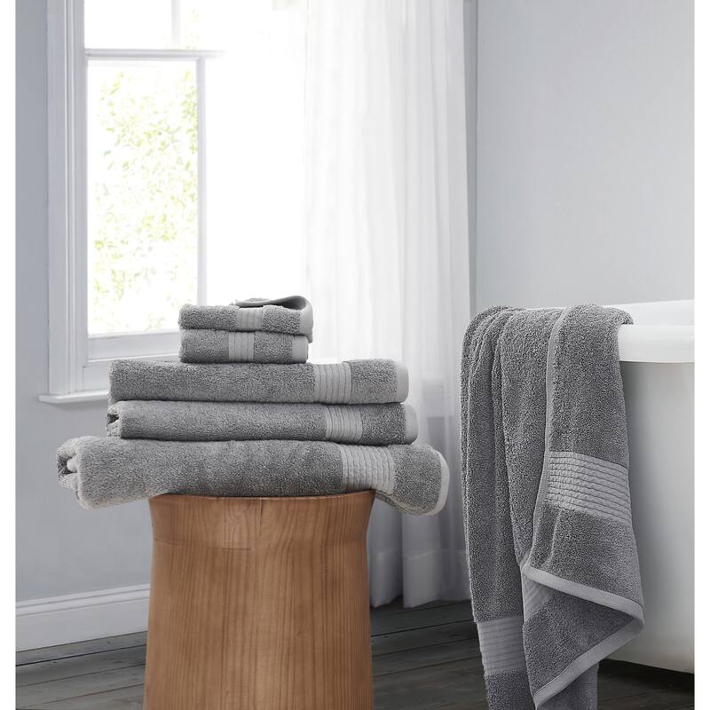 Brooklyn Loom Cotton TENCEL 6 Piece Towel Set - Towel Set