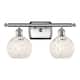 Option Brushed Satin Nickel / White Mouchette