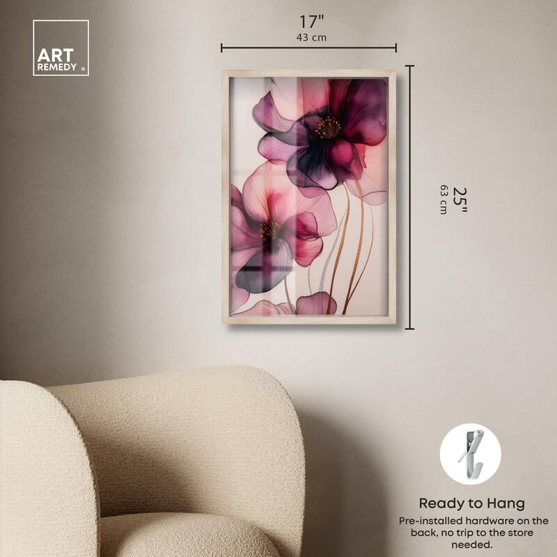 Velvet Verse III Shadowbox by Art Remedy