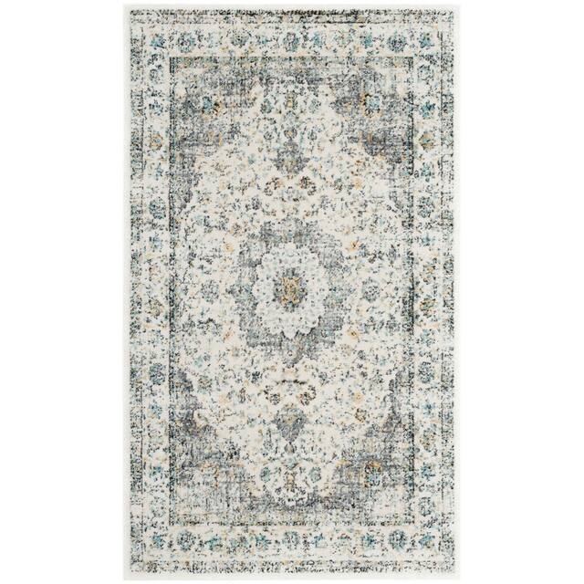 SAFAVIEH Evoke Annabel Vintage Shabby Chic Oriental Rug - 2'2" x 4' - Grey/Gold