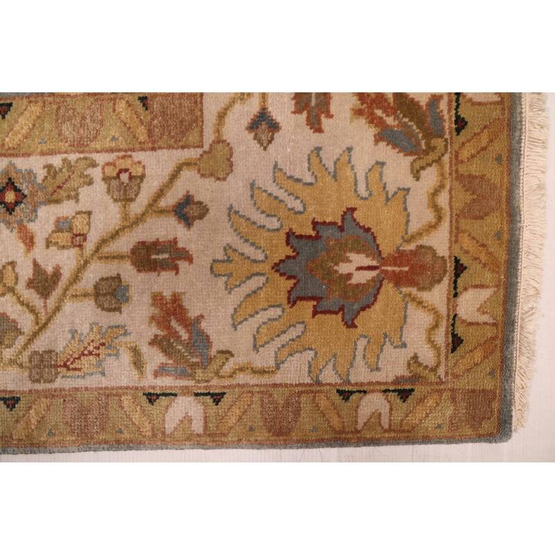 ECARPETGALLERY Hand-knotted Jules Serapi Light Denim Blue Wool Rug - 8'11 x 11'11