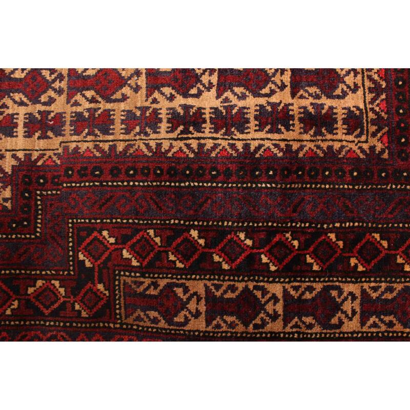 ECARPETGALLERY Hand-knotted Teimani Tan Wool Rug - 3'0 x 5'3