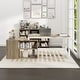 preview thumbnail 11 of 62, L-shaped executive desk With 3 Drawers for Home and Office