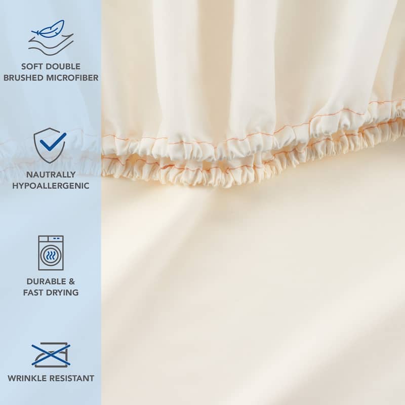 Host & Home Microfiber Fitted Sheets (6 Pack)
