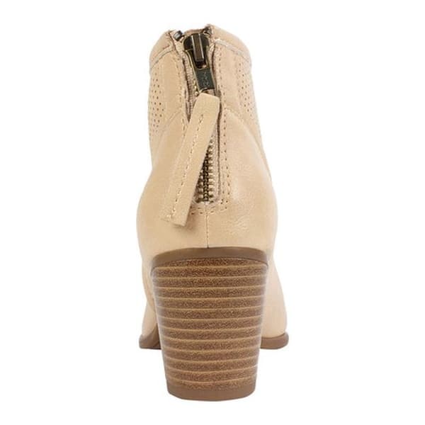 Shop White Mountain Women S Galveston Ankle Bootie Sand Nappa