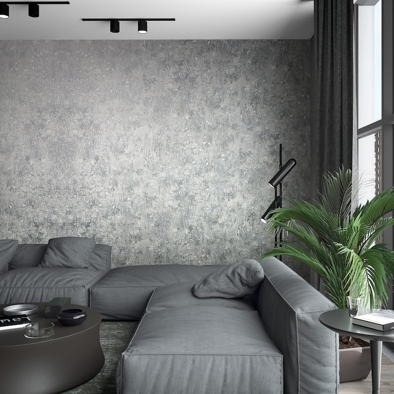 Galerie Wallcoverings Metallic Fleck Vinyl on Non-woven Metallic Wallpaper Roll