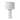 Everly White Cement Base w/Beige Shade Table Lamp