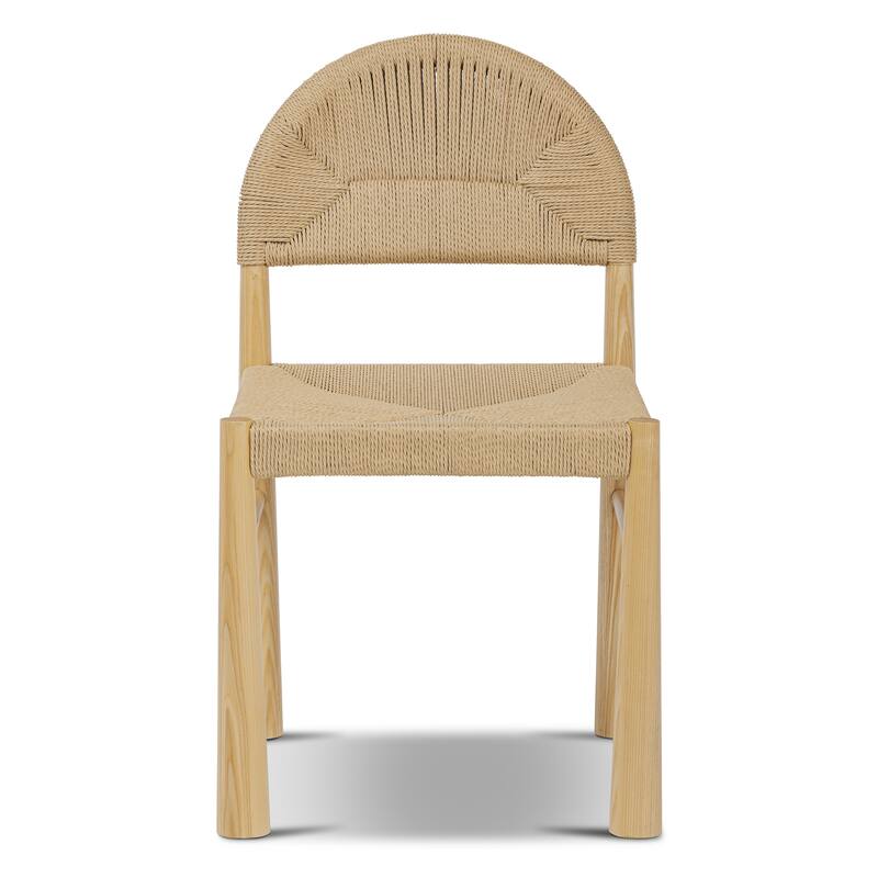Poly and Bark Calgary Dining Chair in Natural