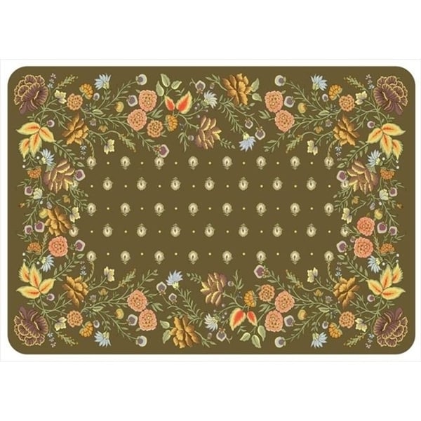 20491632231 Palazzo Mat in Umber - 1.83 ft. x 2.58 ft.