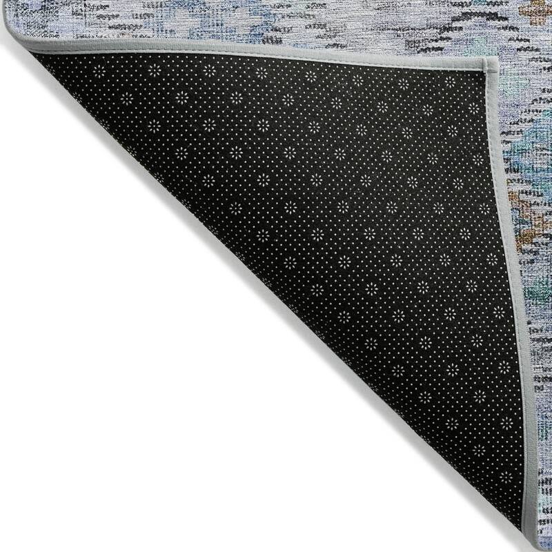 HomeRoots Geometric Transitional Rectangle Outdoor Rug