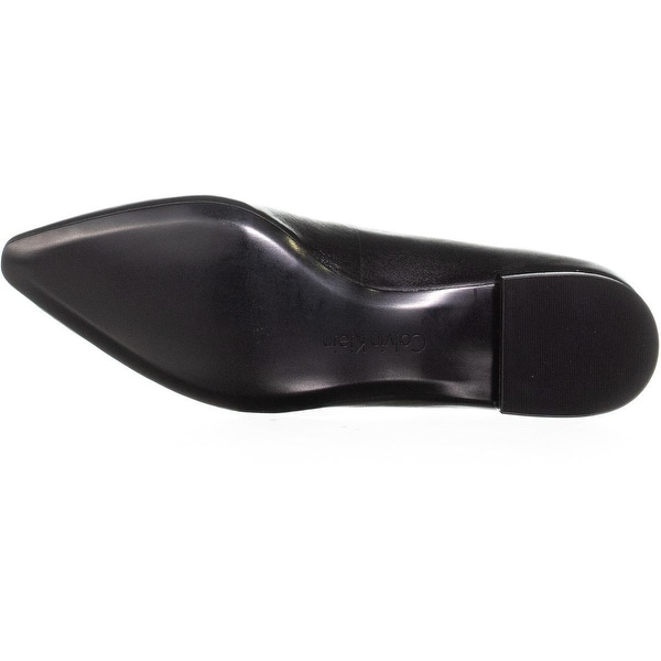 calvin klein pointed toe flats