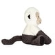 preview thumbnail 3 of 4, Lambs & Ivy Jungle Party White/Gray Plush Monkey Stuffed Animal Toy - Charlie