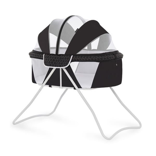 slide 2 of 24, Dream On Me Day Dreamer 2-in-1 Convertible and Portable Bassinet Black