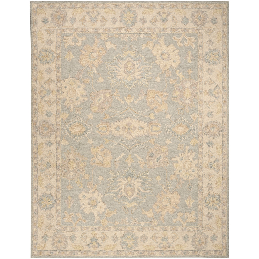 Nourison Maison Indoor only Blue Persian Area Rug