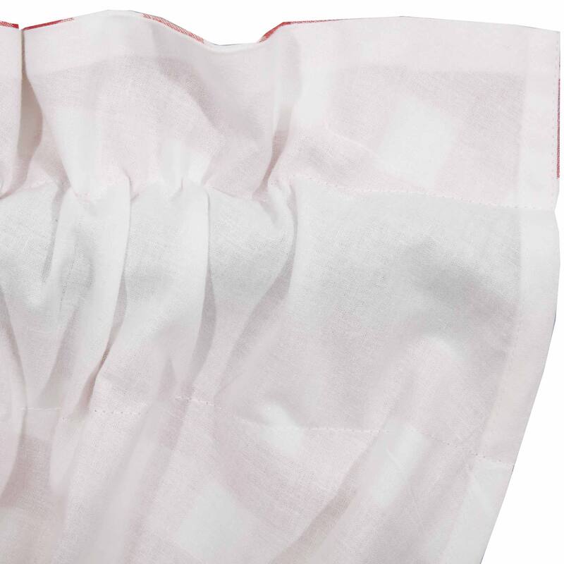 Annie Buffalo Check Balloon Valance - Balloon Valance 60x15 - Balloon Valance 60x15