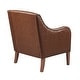 preview thumbnail 4 of 8, INK+IVY Ferguson Faux Leather Accent Chair