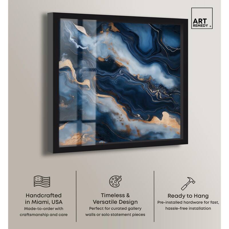 Deep Sea Geode IV Shadowbox by Art Remedy